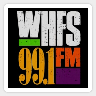 WHFS Radio Station Magnet